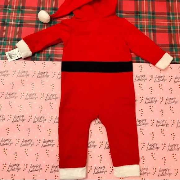 Baby Santa Outfit Onesie 6 - 9 / newborn / 0 - 3 Months Christmas - Picture 6 of 11